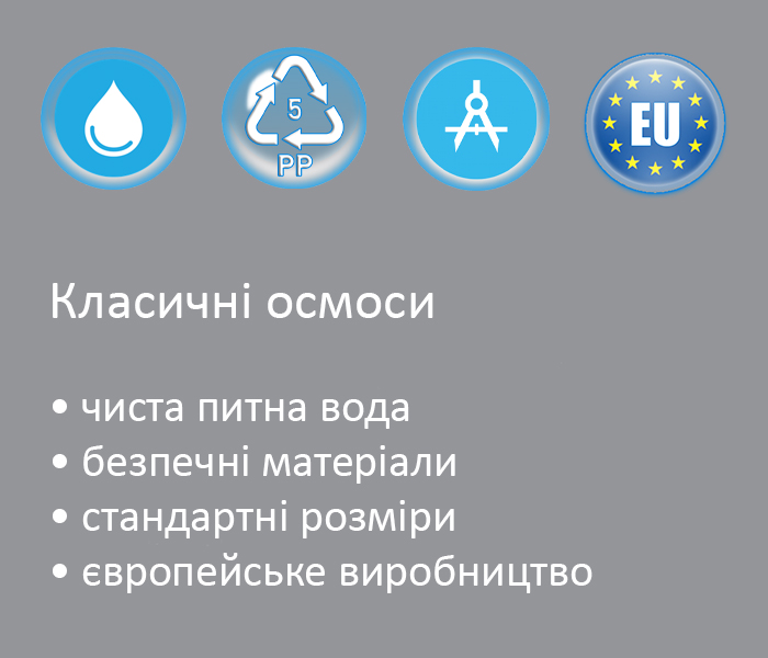 переваги системи зворотного осмосу